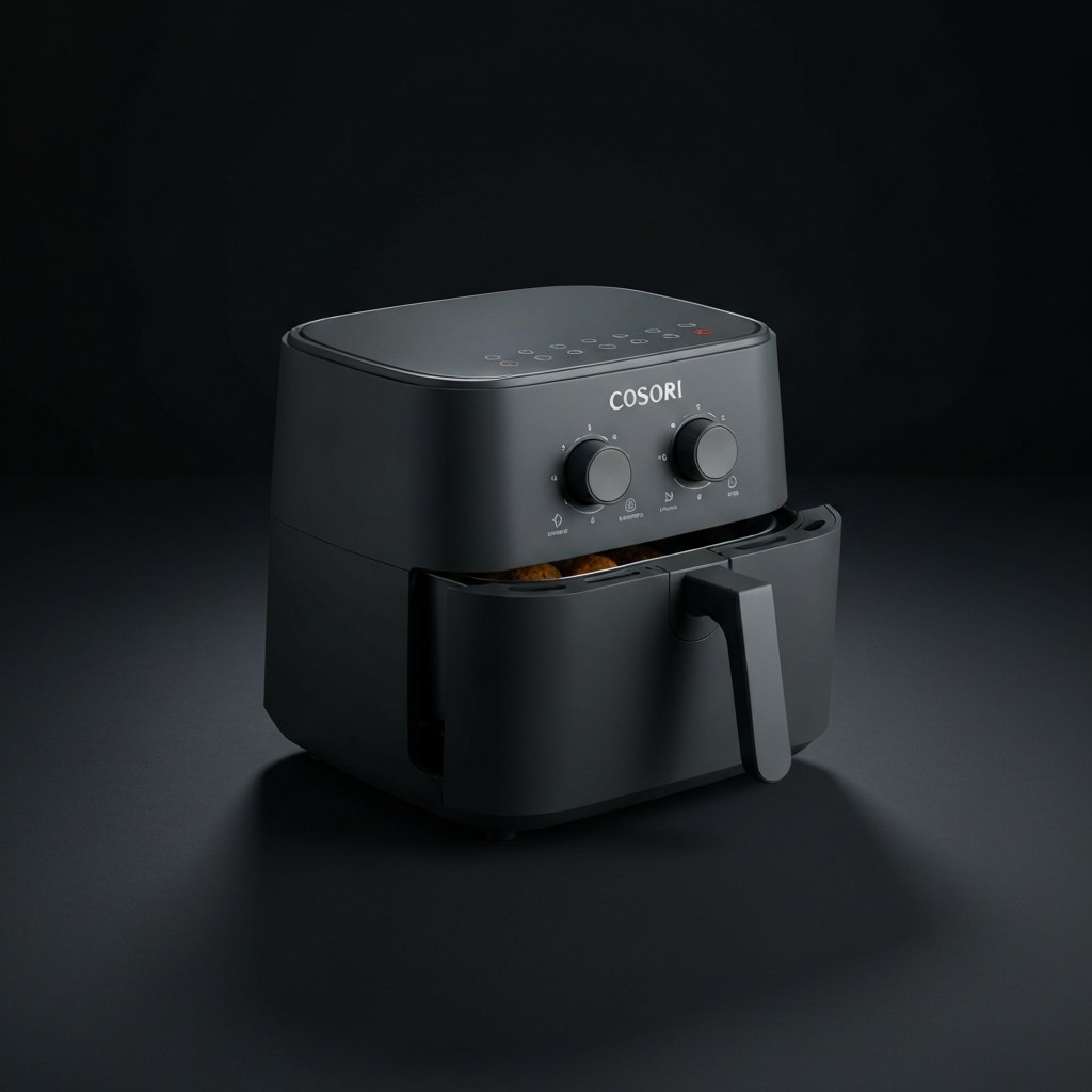 COSORI Airfryer Heißluftfritteuse 2 Kammern 8,5L