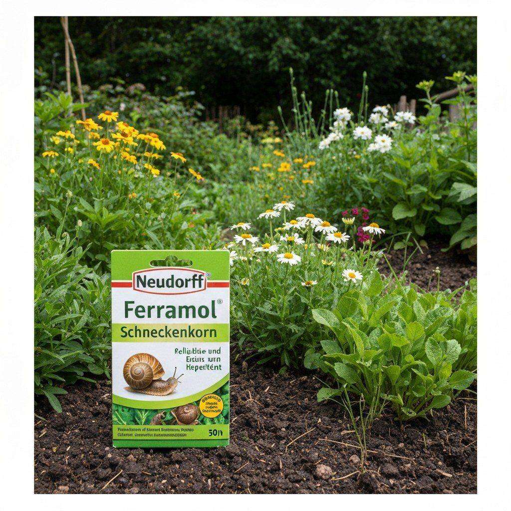 Neudorff Ferramol Schneckenkorn. Zuverlässiger und schneller Schneckenschutz. Als wirksames Mittel zur Schneckenabwehr auch für den ökologischen Landbau geeignet, 1x 1kg