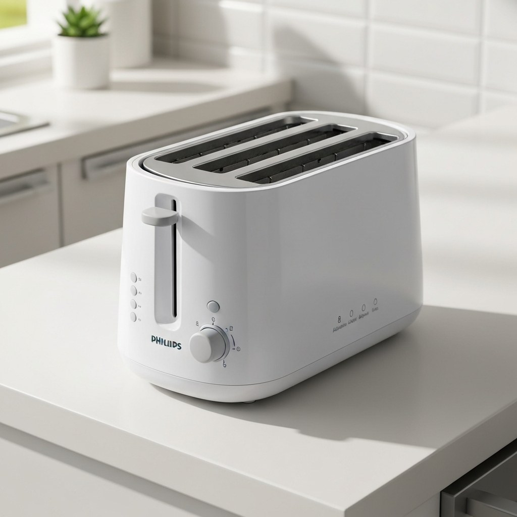 Philips Daily Collection Toaster HD2581/90, 2 Scheiben, 8 Bräunungsstufen