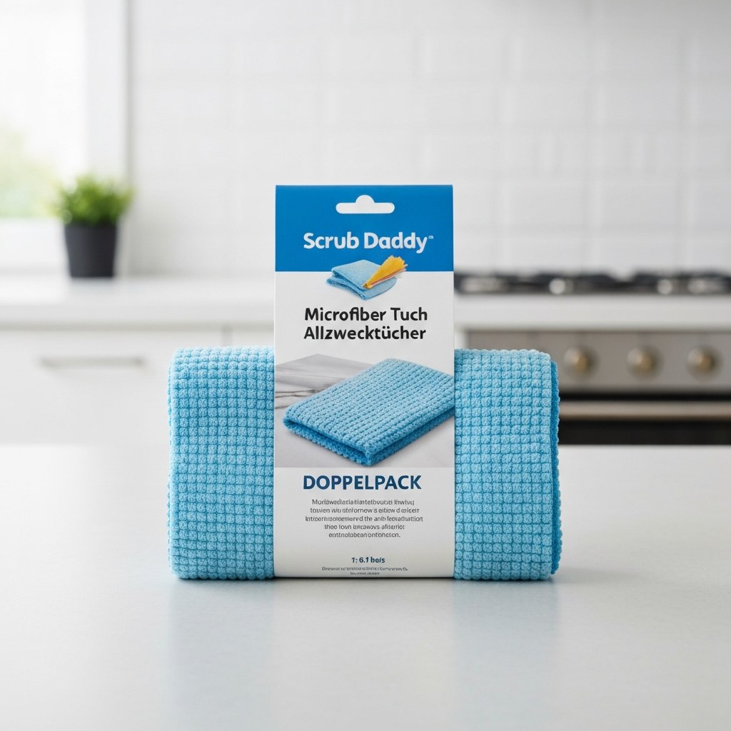 Scrub Daddy Microfaser Tuch Allzwecktücher Doppelpack